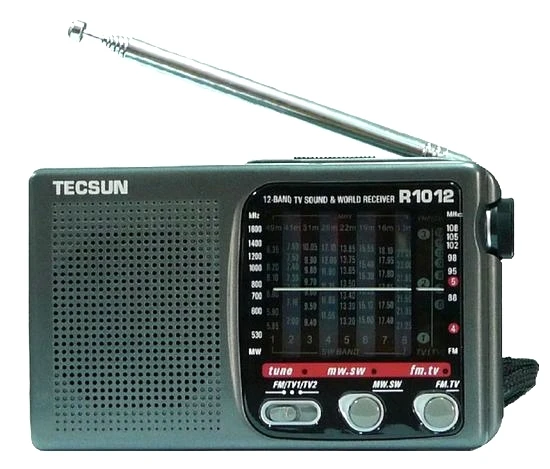 Retail-Wholesale New Full Brand TECSUN R-1012 High Quality MW SW FM - TV 12 Bands World Radio Receiver
Retail-Wholesale New Full Brand TECSUN R-1012 High Quality MW SW FM - TV 12 Bands World Radio Receiver