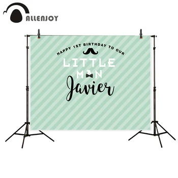 Allenjoy photography backdrop Green stripes beard bow tie birthday baptism Theme background for photo studio camera fotografica
Allenjoy photography backdrop Green stripes beard bow tie birthday baptism Theme background for photo studio camera fotografica