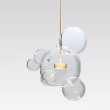 Post-modern Designer Glass Bubble Ball Led Mickey Pendant Light For Living Room Bedroom Dining Room Bar Deco 80-265v 1604
Post-modern Designer Glass Bubble Ball Led Mickey Pendant Light For Living Room Bedroom Dining Room Bar Deco 80-265v 1604