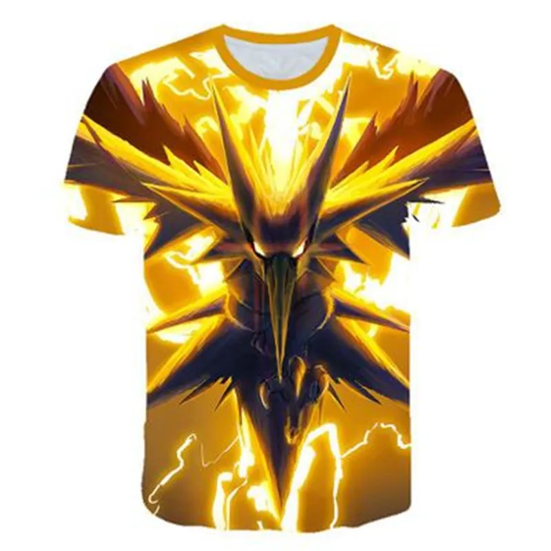 2019 Movie Detective Pokemon Pikachu T shirt 3D Casual Children T-shirts Summer Tshirts Fashion Anime Cartoon Kids Costume
2019 Movie Detective Pokemon Pikachu T shirt 3D Casual Children T-shirts Summer Tshirts Fashion Anime Cartoon Kids Costume