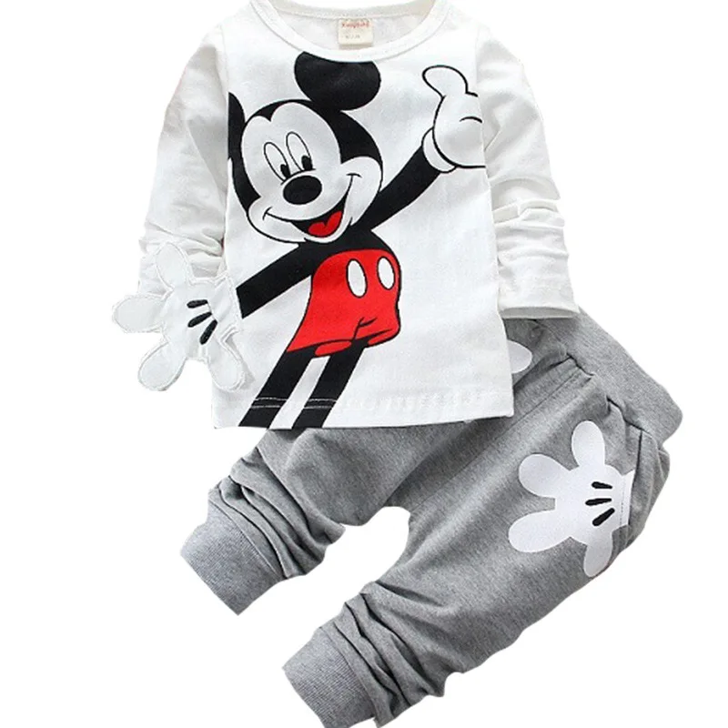 2018 Fashion Baby boys Clothes Sets Children Clothing Toddler Girls Sport Suit Kids Mickey Minnie Cartoon T-shirt And Pants Set 
2018 Fashion Baby boys Clothes Sets Children Clothing Toddler Girls Sport Suit Kids Mickey Minnie Cartoon T-shirt And Pants Set