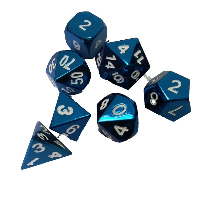 Dragon and Dungeon Metal 7 dice set/Polyhedra Dice Digital dice Multi-table games, multi-purpose, high-end dice
Dragon and Dungeon Metal 7 dice set/Polyhedra Dice Digital dice Multi-table games, multi-purpose, high-end dice