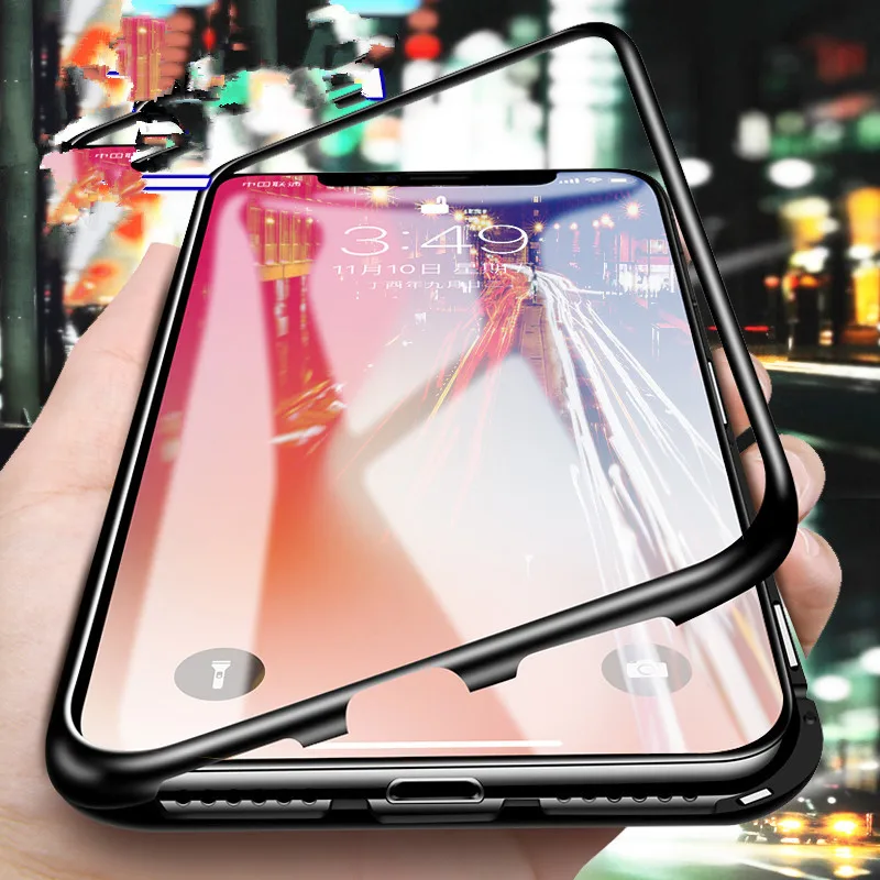 Magnetic Tempered Glass Metal Aluminum case For OPPO A5 A3S A7 Full Protection Cover For OPPO F9 F7 R9S R11 S PLUS Back Cover
Magnetic Tempered Glass Metal Aluminum case For OPPO A5 A3S A7 Full Protection Cover For OPPO F9 F7 R9S R11 S PLUS Back Cover