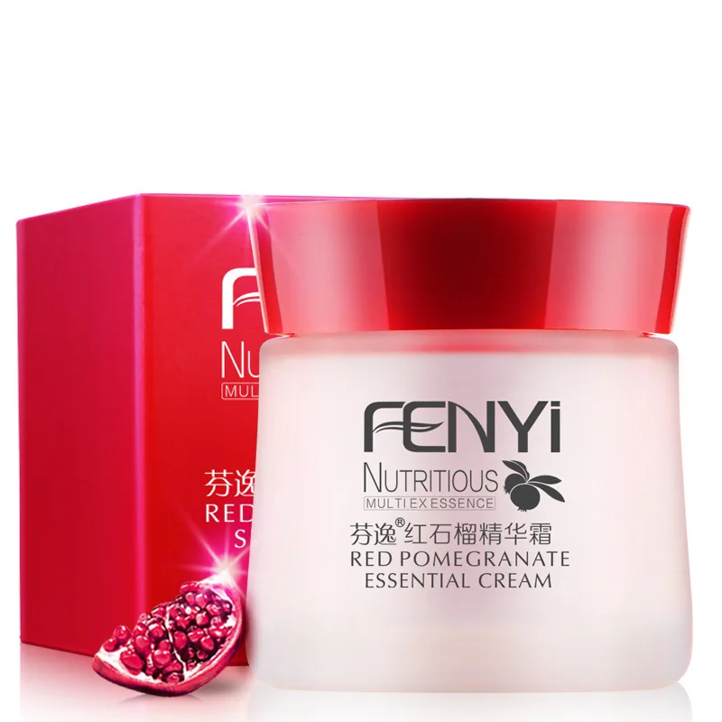 1PC Pomegranate Essence Face Cream 50g Nude makeup Concealer Natural Water Brightening Red Pomegranate Collagen Facial Cosmetics
1PC Pomegranate Essence Face Cream 50g Nude makeup Concealer Natural Water Brightening Red Pomegranate Collagen Facial Cosmetics