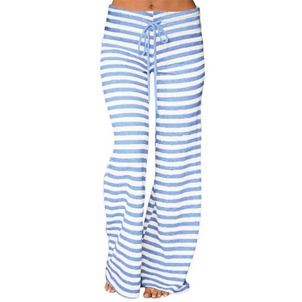 JAYCOSIN Women Striped High Waist Elastic Loose Wide Leg Trousers Dancing Pants Lace Up Loose Regular Pant Style Loose
JAYCOSIN Women Striped High Waist Elastic Loose Wide Leg Trousers Dancing Pants Lace Up Loose Regular Pant Style Loose