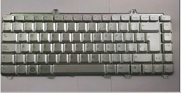 Клавиатура с испанской раскладкой для ноутбука Dell 1520, 1400, 1525, M1330, 1526, 1540, 1545, 1420, 1500, M1530, серебристая
Клавиатура с испанской раскладкой для ноутбука Dell 1520, 1400, 1525, M1330, 1526, 1540, 1545, 1420, 1500, M1530, серебристая