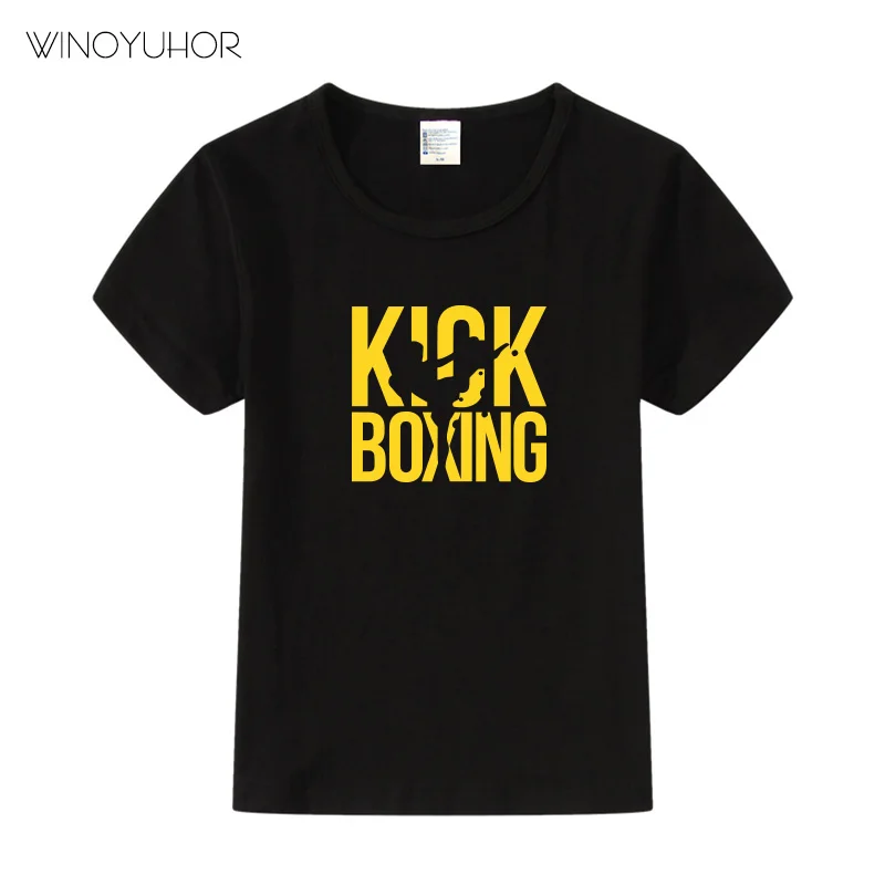 Kick Boxing Design Print Funny T-Shirts Children Boys Girls Short Sleeve Tops Tees Kids Cool Casual Clothes For Toddler
Kick Boxing Design Print Funny T-Shirts Children Boys Girls Short Sleeve Tops Tees Kids Cool Casual Clothes For Toddler