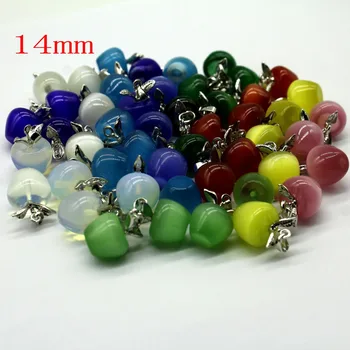 10Colors Opal Apple Shape Pendant Diy Necklace Charms Without Chain for Girl Jewelry5Pcs 
10Colors Opal Apple Shape Pendant Diy Necklace Charms Without Chain for Girl Jewelry5Pcs