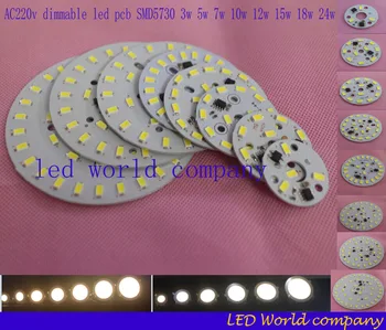 10pcs/lot 220v 5730 SMD dimmable led pcb plate 3W 5W 7W 10W 12W 15W 18W 24W integrated ic driver lamp panel White Warm White
10pcs/lot 220v 5730 SMD dimmable led pcb plate 3W 5W 7W 10W 12W 15W 18W 24W integrated ic driver lamp panel White Warm White