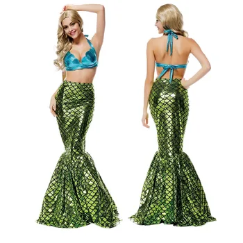 Women Mermaid Costume Adult Women mermaid tails for swimming Sexy Fancy Dresses Halloween Mermaid party Princess Cosplay Costume
Women Mermaid Costume Adult Women mermaid tails for swimming Sexy Fancy Dresses Halloween Mermaid party Princess Cosplay Costume