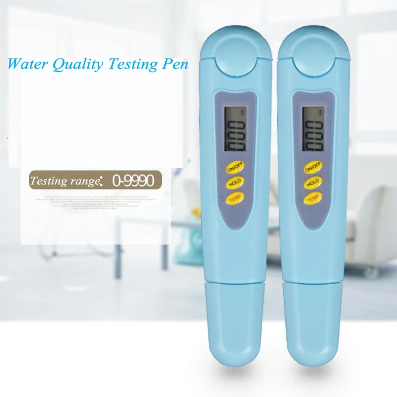 Water Quality Test Pen Portable TDS 0-9990oppm Tap Water Household Kitchen Water Purity Filter Accurate Monitor TDS-3
Water Quality Test Pen Portable TDS 0-9990oppm Tap Water Household Kitchen Water Purity Filter Accurate Monitor TDS-3