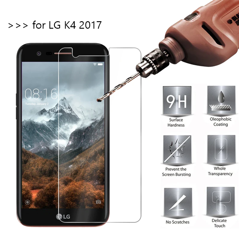 2Pcs 0.3mm 9H Premium Tempered Glass For LG K4 2017 Version Screen Protector Toughened protective film for LG K4 2017 Glass
2Pcs 0.3mm 9H Premium Tempered Glass For LG K4 2017 Version Screen Protector Toughened protective film for LG K4 2017 Glass