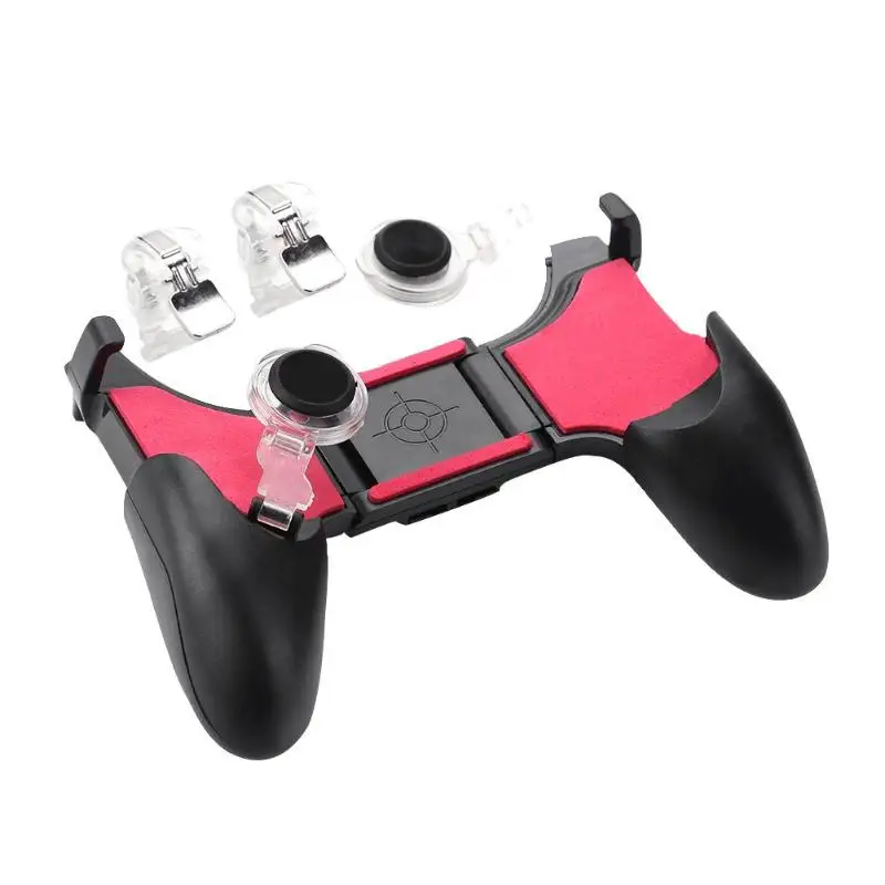 5 in 1 Mobile Phone Gamepad Joystick Controller L1 R1 Fire Shooter Buttons Trigger Handle for PUBG High Quality Phone Gamepad
5 in 1 Mobile Phone Gamepad Joystick Controller L1 R1 Fire Shooter Buttons Trigger Handle for PUBG High Quality Phone Gamepad