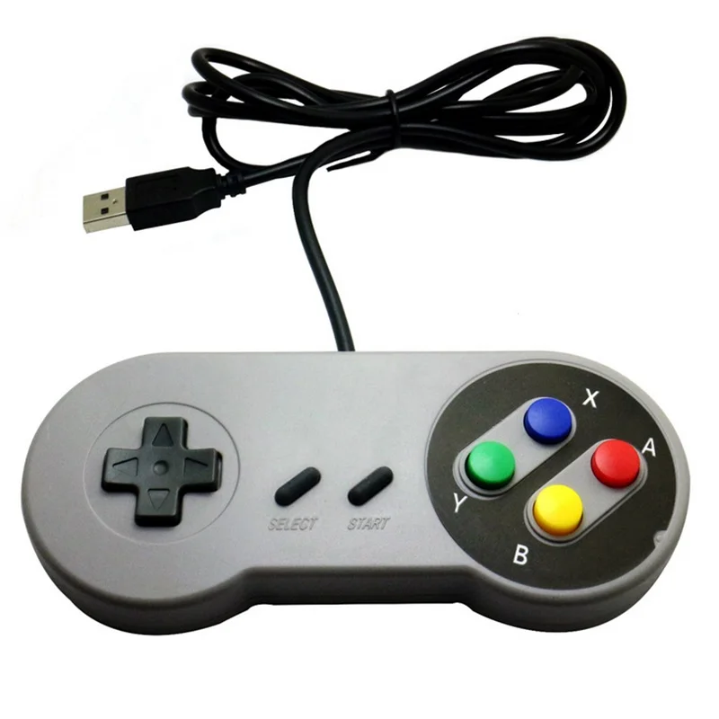 USB Controller Gaming Joystick Gamepad Controller for Nintendo SNES Game pad for Windows PC MAC Computer Control Joystick
USB Controller Gaming Joystick Gamepad Controller for Nintendo SNES Game pad for Windows PC MAC Computer Control Joystick