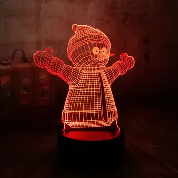 Children's Day Kids Gift Cute Snowman Lamparas Christmas Gift Modern LED Gradient Creative Illusion Livingroom Home Party Lamp
Children's Day Kids Gift Cute Snowman Lamparas Christmas Gift Modern LED Gradient Creative Illusion Livingroom Home Party Lamp