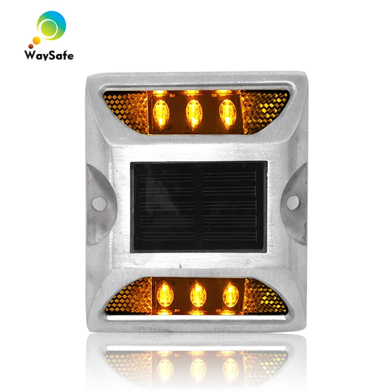 yellow color led signal light 5mm Epistar Flash mode LED aluminum housing solar road stud
yellow color led signal light 5mm Epistar Flash mode LED aluminum housing solar road stud