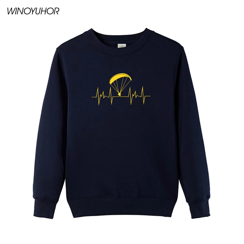 Heartbeat Of Paragliding Paraglider Skydiver Sweatshirts Women Winter Crew Neck Hoodies Harajuku Female Pullovers Tops
Heartbeat Of Paragliding Paraglider Skydiver Sweatshirts Women Winter Crew Neck Hoodies Harajuku Female Pullovers Tops