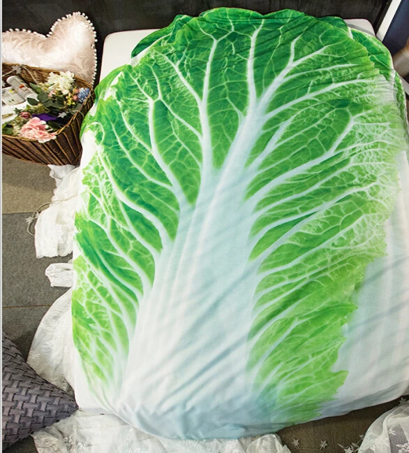 3D Vegetables Bedding Cabbage Shaped Summer Quilt Cute Comforter Washable Light Quilt Funny Blanket
3D Vegetables Bedding Cabbage Shaped Summer Quilt Cute Comforter Washable Light Quilt Funny Blanket