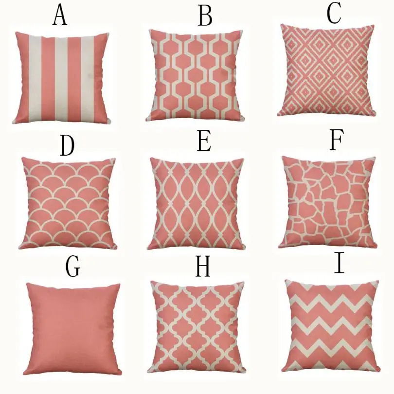 2018 Brand New Mustard Pink Pillowcase Geometric Fall Autumn Cotton Linen Square pillows throw 45*45cm almofadas decorativas
2018 Brand New Mustard Pink Pillowcase Geometric Fall Autumn Cotton Linen Square pillows throw 45*45cm almofadas decorativas