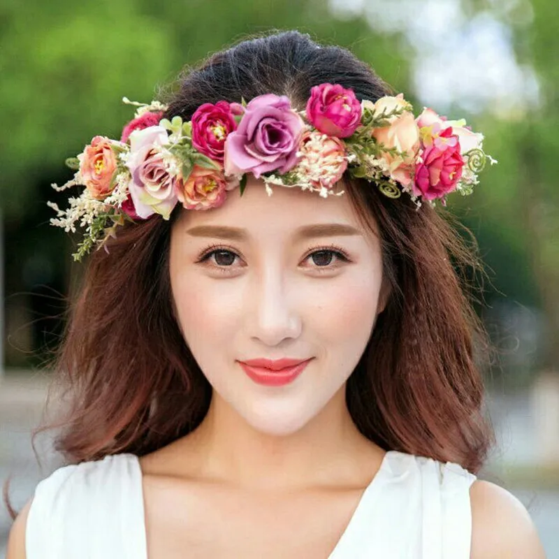 HIYONG New Style Flower Crown For Children Flower Crown Diy Flower Crown For Brides Elastic Hair Accessories
HIYONG New Style Flower Crown For Children Flower Crown Diy Flower Crown For Brides Elastic Hair Accessories