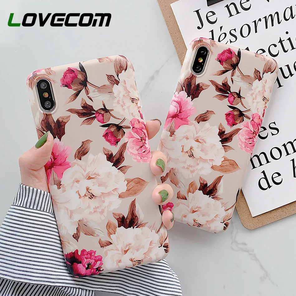 LOVECOM Vintage Beautiful Flower Phone Cases For iPhone XS Max XR 6 6S 7 8 Plus X XS Soft IMD Floral Back Cover Case Coque Gifts
LOVECOM Vintage Beautiful Flower Phone Cases For iPhone XS Max XR 6 6S 7 8 Plus X XS Soft IMD Floral Back Cover Case Coque Gifts
