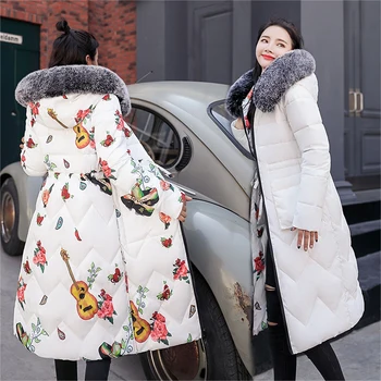 High Quality Women Winter jacket Double Two Sides Printing Ladies Coat Cotton Padded Warm Slim Female Parka
High Quality Women Winter jacket Double Two Sides Printing Ladies Coat Cotton Padded Warm Slim Female Parka