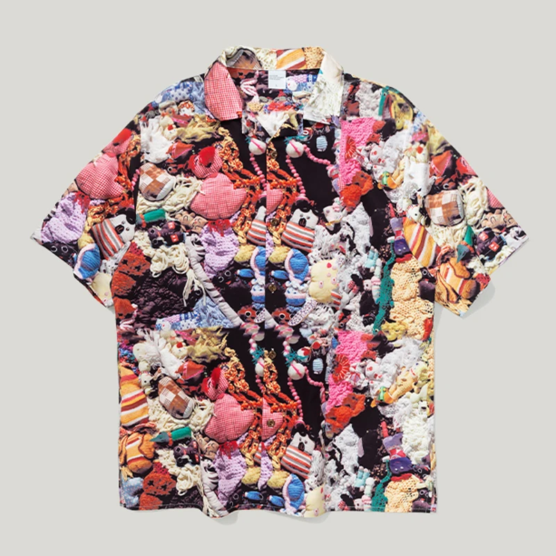 VFIVEUNFOUR 2019 NEW Arrival Couple Oversize Shirt Summer Doll Cartoon Toy Personality Digital Printing Dhirt Casual Loose Shirt
VFIVEUNFOUR 2019 NEW Arrival Couple Oversize Shirt Summer Doll Cartoon Toy Personality Digital Printing Dhirt Casual Loose Shirt