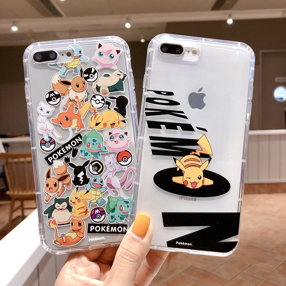 Cute Pocket Monsters Phone Case For iPhone X XS MAX XR Transparent tpu Soft Back Cover For iPhone 6 6s Plus 7 8 Plus Cases Coque
Cute Pocket Monsters Phone Case For iPhone X XS MAX XR Transparent tpu Soft Back Cover For iPhone 6 6s Plus 7 8 Plus Cases Coque