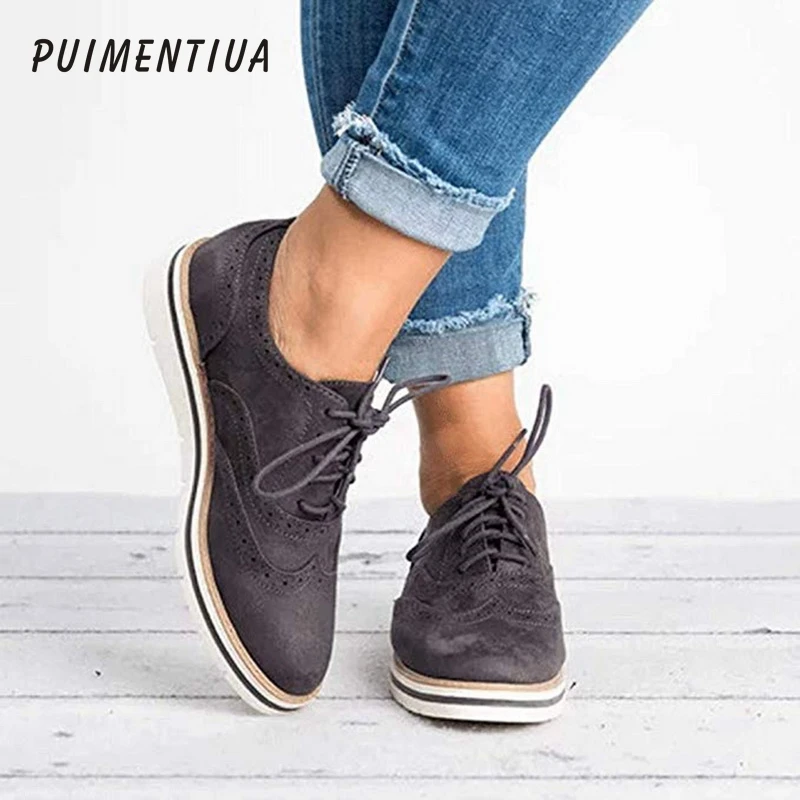 Fashion Spring Non-slip Rubber Brogue Shoes Woman Platform Oxfords British Style Creepers Cut-Outs Flat Casual Women Shoes
Fashion Spring Non-slip Rubber Brogue Shoes Woman Platform Oxfords British Style Creepers Cut-Outs Flat Casual Women Shoes