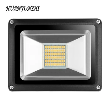 

HUAN JUN SHI LED Flood Light 30W 220V Waterproof IP65 LED Projector Floodlight Led Light Outdoor Wall Lamp Spotlight 3000LM 5PCS