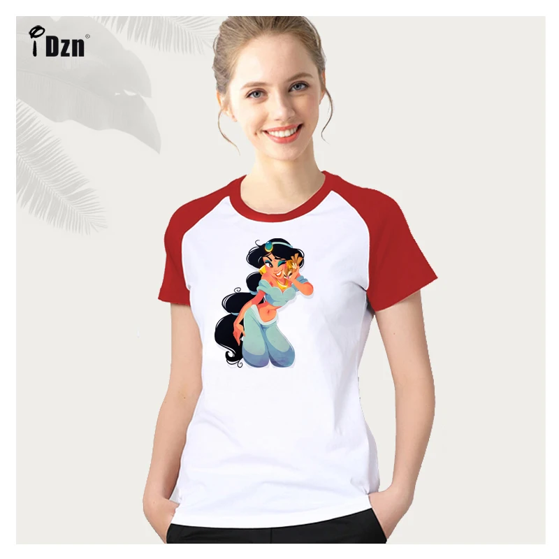 Cute Princess Jasmine Summer Women T-shirt Casual Lady Cotton Tshirt Female Short Sleeve T Shirts Printed Graphic Girl Tee Tops
Cute Princess Jasmine Summer Women T-shirt Casual Lady Cotton Tshirt Female Short Sleeve T Shirts Printed Graphic Girl Tee Tops