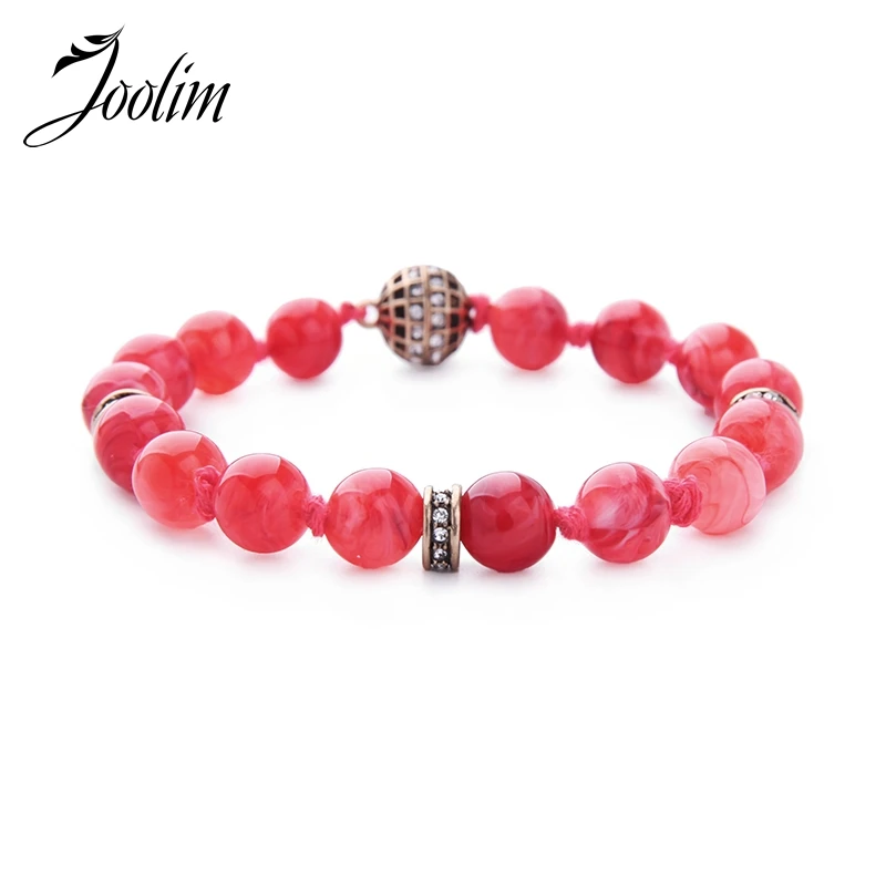 JOOLIM Jewelry Wholesale/Trendy Red Bead Women Bracelet Fashion Jewery Women Accessories Design Jewelry
JOOLIM Jewelry Wholesale/Trendy Red Bead Women Bracelet Fashion Jewery Women Accessories Design Jewelry