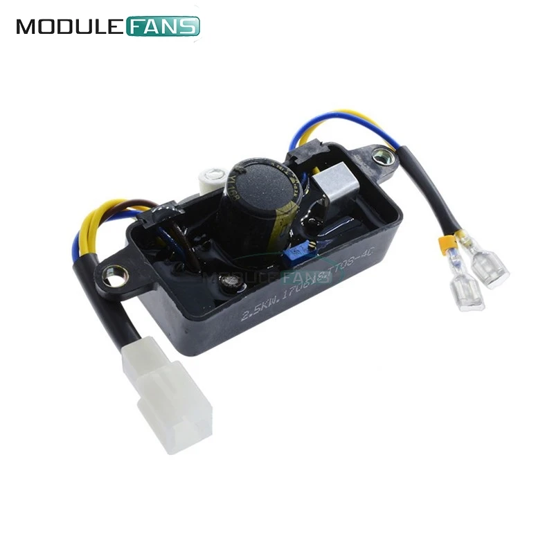 Voltage Regulator Rectifier Single Phase AVR For 2KW 3KW Gasoline Generator Electric Start
Voltage Regulator Rectifier Single Phase AVR For 2KW 3KW Gasoline Generator Electric Start