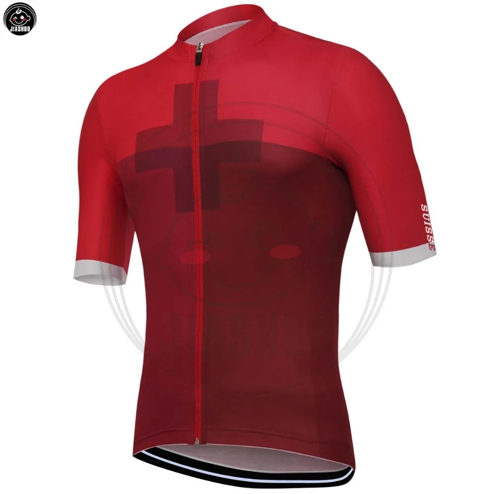 NEW 2018 Red SUISSE Switzerland Classical pro RACE Team Bike Cycling Jersey Tops Breathable Customized Jiashuo
NEW 2018 Red SUISSE Switzerland Classical pro RACE Team Bike Cycling Jersey Tops Breathable Customized Jiashuo