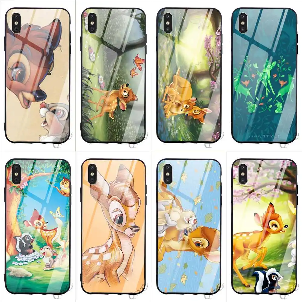 Ultra Thin United States Bambi deer Tempered Glass Phone Cover for iPhone XR Case Xs Max X 6 6S 8 Plus 7 5S 5 SE Covers Back
Ultra Thin United States Bambi deer Tempered Glass Phone Cover for iPhone XR Case Xs Max X 6 6S 8 Plus 7 5S 5 SE Covers Back