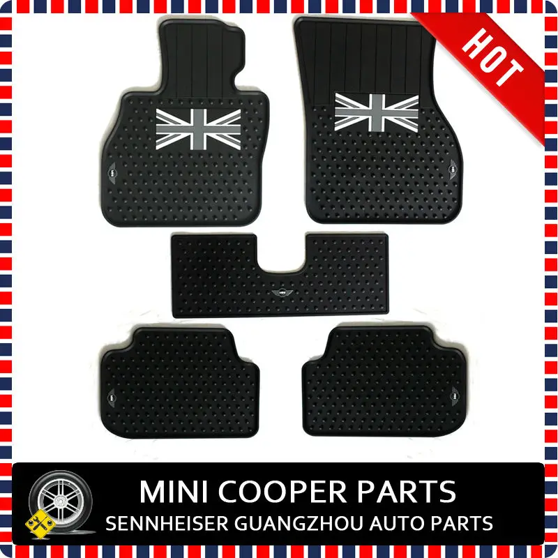 Brand New Rubber Material Black Union Jack Style Foot Mat For Mini Cooper F54 Clubman Only (5 Pcs/Set)
Brand New Rubber Material Black Union Jack Style Foot Mat For Mini Cooper F54 Clubman Only (5 Pcs/Set)