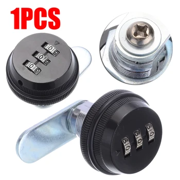 Home Security 3 Digit Combination Camlock Mailbox Furniture Door Password Cam Lock Keyless Tongue Lock Accessories Zinc Alloy
Home Security 3 Digit Combination Camlock Mailbox Furniture Door Password Cam Lock Keyless Tongue Lock Accessories Zinc Alloy