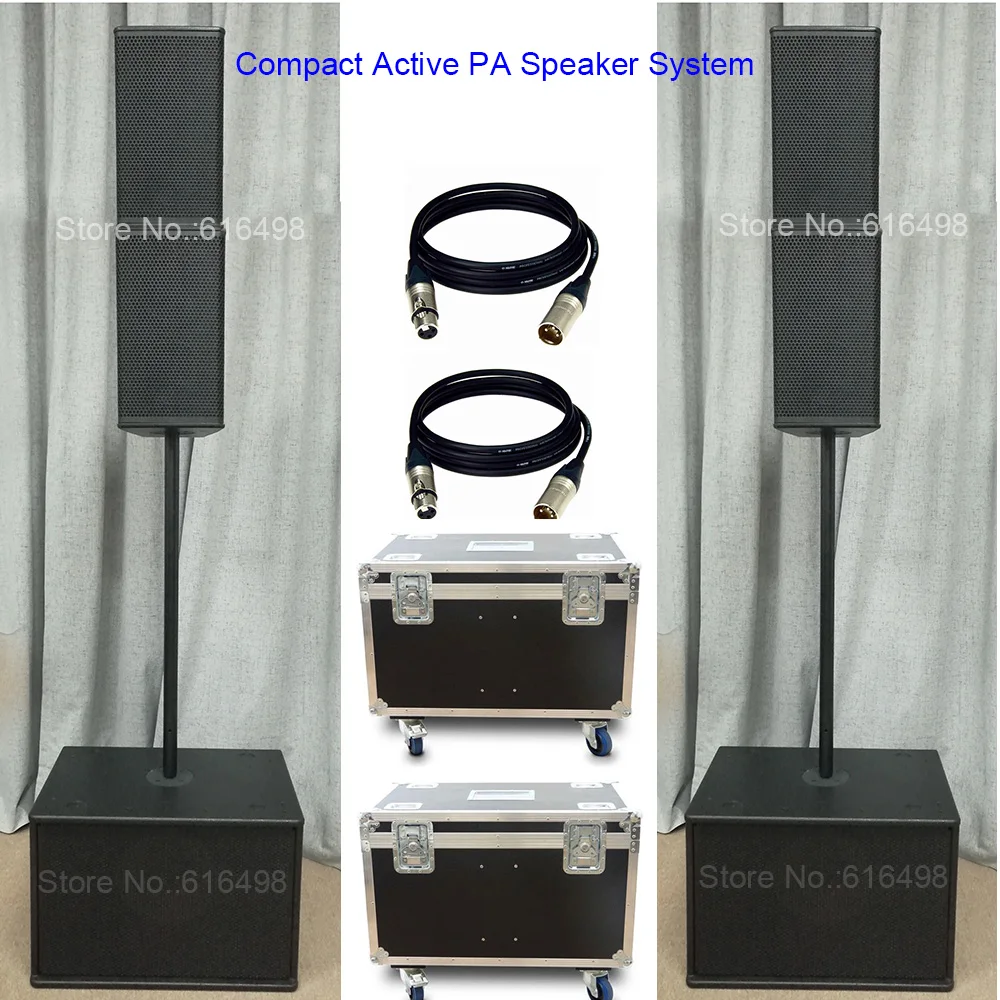 RMS 2200Watts Compact Active PA Speaker Powered Speaker Combo AS6512 Built-in Amplifier DSP audio processor
RMS 2200Watts Compact Active PA Speaker Powered Speaker Combo AS6512 Built-in Amplifier DSP audio processor