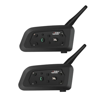 2 Sets V6-1200 Motorcycle Bluetooth Intercom/Headset Hands-free Wind Noise DSP Cancellation Clear Voice for 6 Motorcycle Riders
2 Sets V6-1200 Motorcycle Bluetooth Intercom/Headset Hands-free Wind Noise DSP Cancellation Clear Voice for 6 Motorcycle Riders