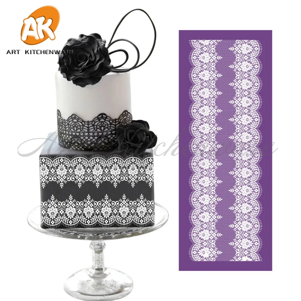 New Mesh Stencil Lace Cake Stencil Template Lace Mat DIY Cake Decorating Suppliers Damask Cake Stencil Set Fondant Tools MST-03
New Mesh Stencil Lace Cake Stencil Template Lace Mat DIY Cake Decorating Suppliers Damask Cake Stencil Set Fondant Tools MST-03