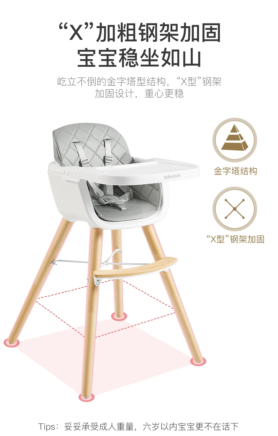 boboduck high chair