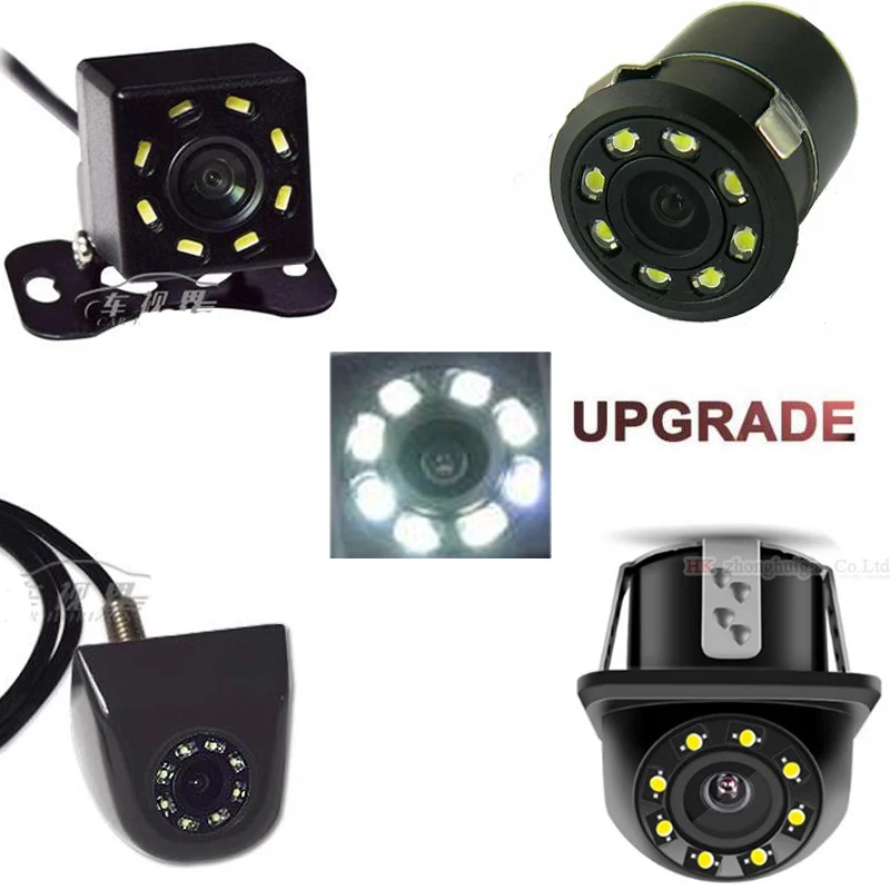 YYZSDYJQ Parking Assistance 8 LED Lights Backup Night Vision Reversing Rear View Camera / Front Camera Universal camera auto
YYZSDYJQ Parking Assistance 8 LED Lights Backup Night Vision Reversing Rear View Camera / Front Camera Universal camera auto