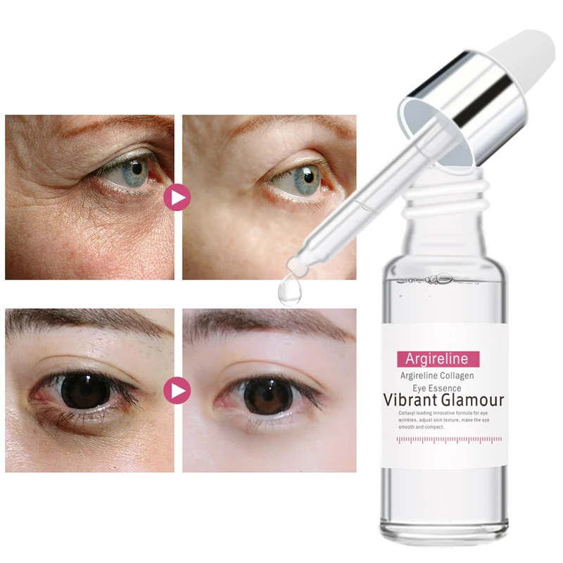 VIBRANT GLAMOUR Argireline Collagen Eye Serum Anti-Wrinkle Remover Dark Circles Eye Essence Eye Mask Anti Puffiness Repair Skin
VIBRANT GLAMOUR Argireline Collagen Eye Serum Anti-Wrinkle Remover Dark Circles Eye Essence Eye Mask Anti Puffiness Repair Skin