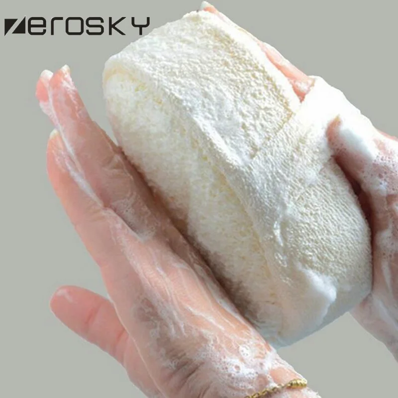 Zerosky Soft Fresh Natural Loofah Luffa Sponge Shower Spa Body Scrubber Exfoliator Bathing Massage Brush Pad Beige
Zerosky Soft Fresh Natural Loofah Luffa Sponge Shower Spa Body Scrubber Exfoliator Bathing Massage Brush Pad Beige