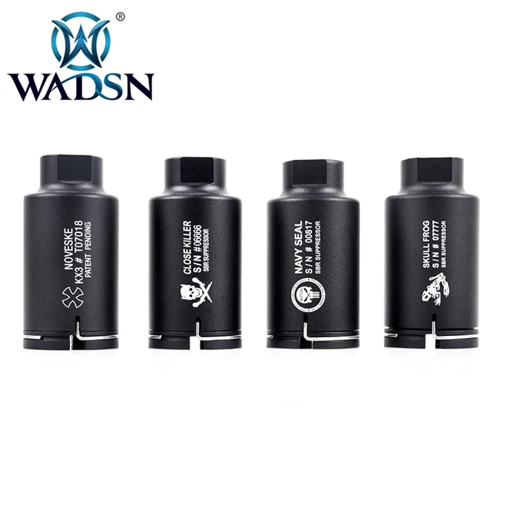 WADSN Airsoft NOV M4 MINI VERSION NAVY SEAL STYLE Thread Size 14mm Anti-Clockwise Thread Aluminum Tactical Hunting Accessories
WADSN Airsoft NOV M4 MINI VERSION NAVY SEAL STYLE Thread Size 14mm Anti-Clockwise Thread Aluminum Tactical Hunting Accessories