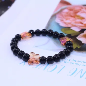 New Creative Women crystal butterfly natural stone bracelet 100 pcs/lot high quality bracelet for Women Men Charm Strand Jewelry
New Creative Women crystal butterfly natural stone bracelet 100 pcs/lot high quality bracelet for Women Men Charm Strand Jewelry