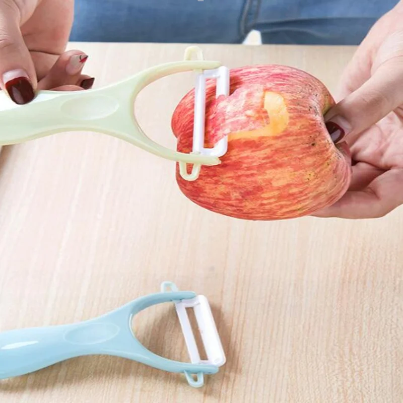 1pc Kitchen Tool Gadget Vegetable Cutter Kitchen Accessories Dual Fruit/Vegetable/Potato/Carrot Ceramic Multi-use Peeler Cutter
1pc Kitchen Tool Gadget Vegetable Cutter Kitchen Accessories Dual Fruit/Vegetable/Potato/Carrot Ceramic Multi-use Peeler Cutter