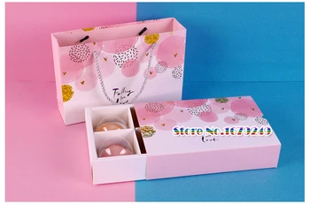 22*14.5*5cm Pink colour drawer mooncake box, Cheese biscuit paper box, Chocolate candy Mooncake boxes.50pcs/lot
22*14.5*5cm Pink colour drawer mooncake box, Cheese biscuit paper box, Chocolate candy Mooncake boxes.50pcs/lot
