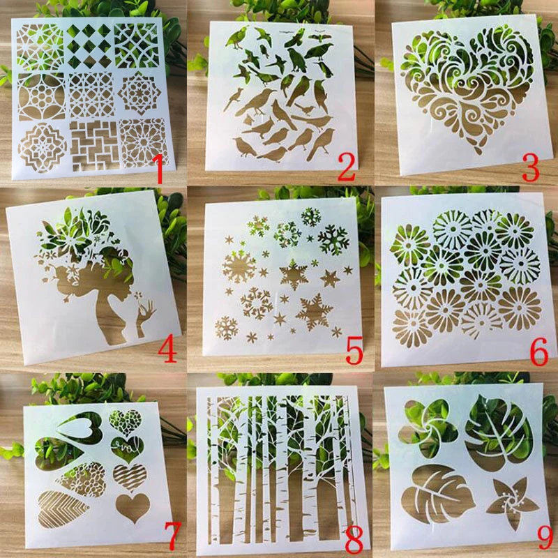 9pc/set Draw Bullet Journal Templates Reusable Plastic Stencils Stencils For Diy Scrapbooking Stencil For Painting Decoration
9pc/set Draw Bullet Journal Templates Reusable Plastic Stencils Stencils For Diy Scrapbooking Stencil For Painting Decoration