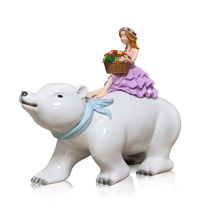 Cartoon Bear Figurine Model Creative Bear Cute Girl Crafts Miniatures Home Decoration Accessories Wedding Room Decor Gifts Craft
Cartoon Bear Figurine Model Creative Bear Cute Girl Crafts Miniatures Home Decoration Accessories Wedding Room Decor Gifts Craft